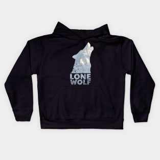 Lone wolf Kids Hoodie